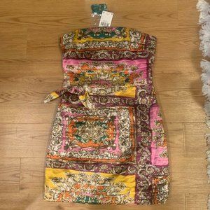 Mango Baroque print dress